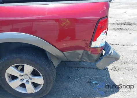 2013 Ram 1500 Outdoorsman z USA, uszkodzony, nr VIN 1C6RR7LTXDS649494